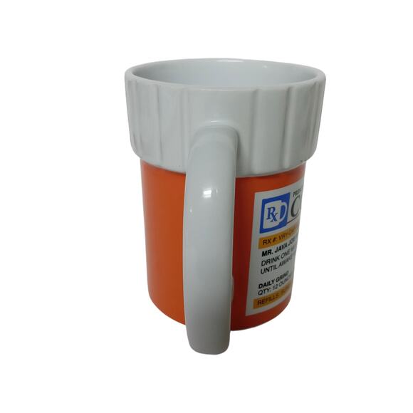 ☕ Novelty RX Coffee Mug Prescription Cup 🎁 Gag Gift Office Decor - Picture 5 of 11
